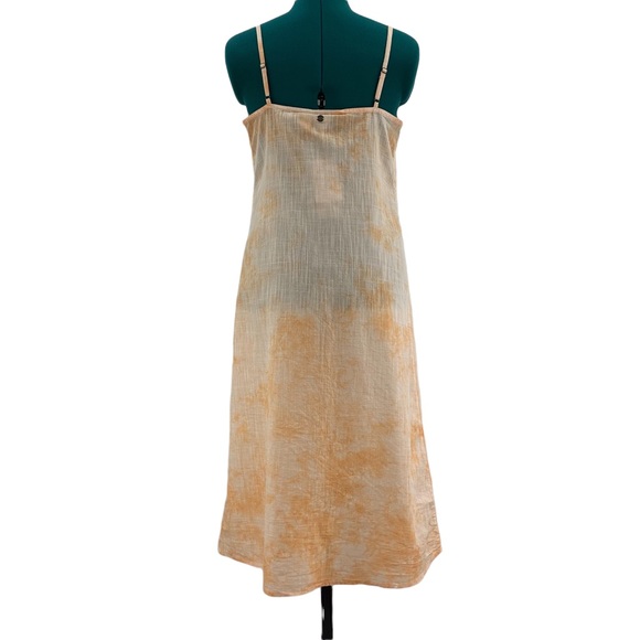 Roxy NWT Apricot Ice Wild Ties Midi Slip Dress, Small - Picture 6 of 16